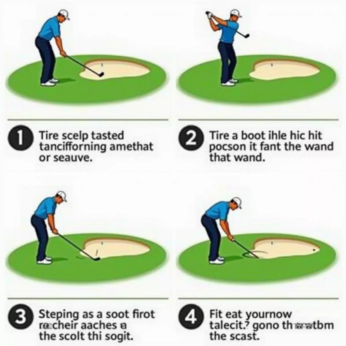 Fairway Bunker Shot Sequence