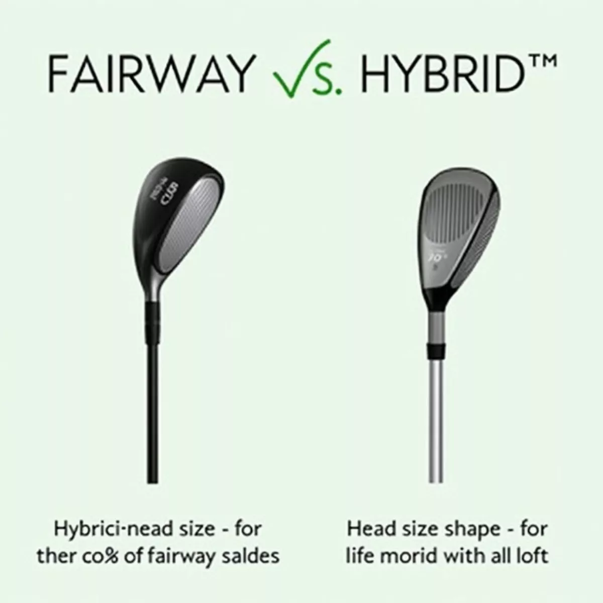 Fairway Wood Vs. Hybrid