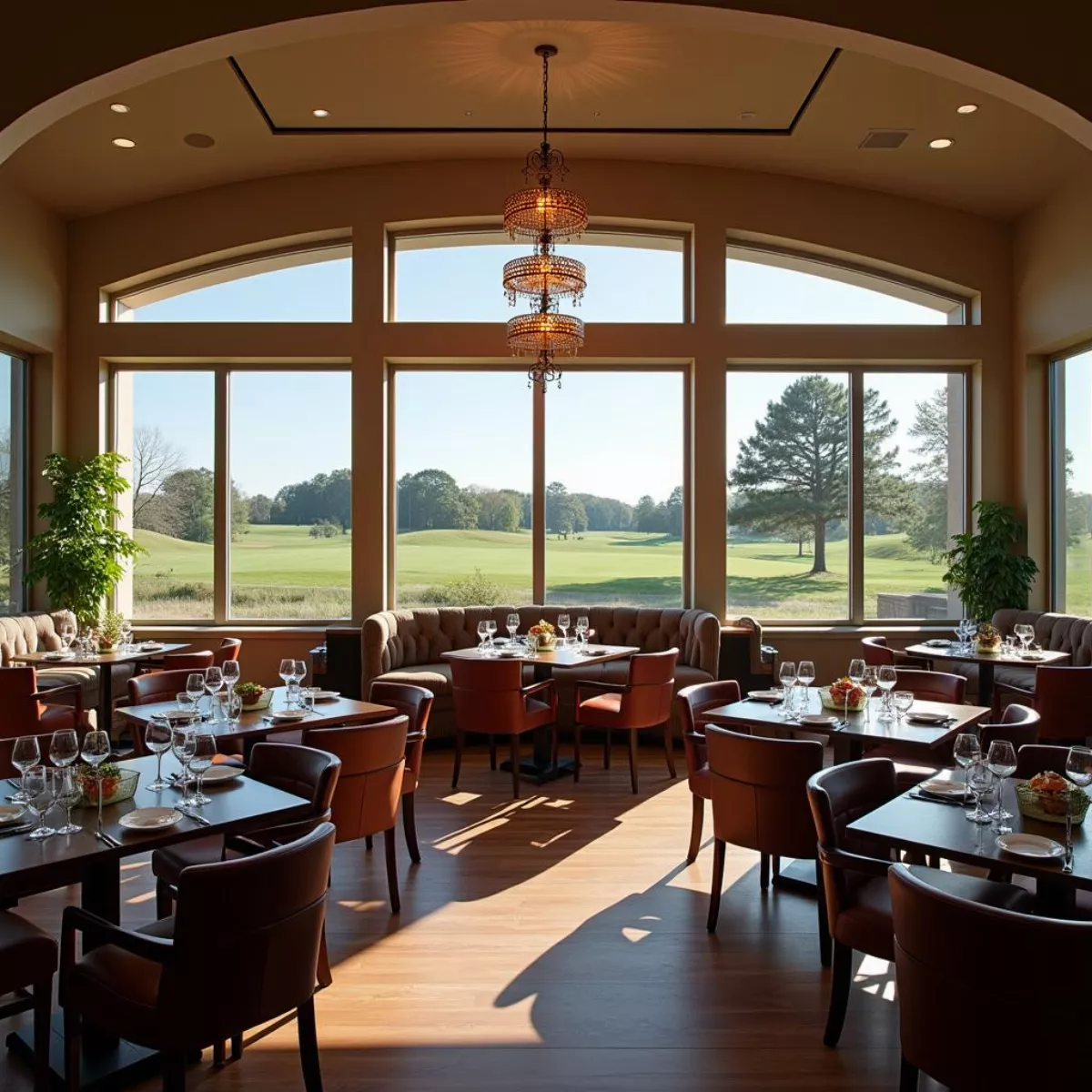 Dining At Falcon Dunes Golf Course