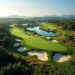 Falcon Dunes Golf Course Hole Overview