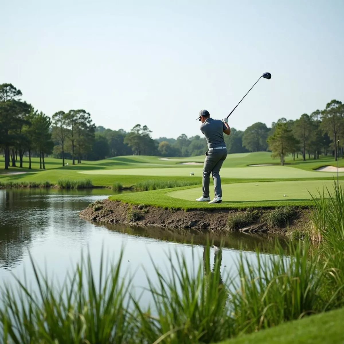 Falcon Lakes Golf Club: Challenging Water Hazard