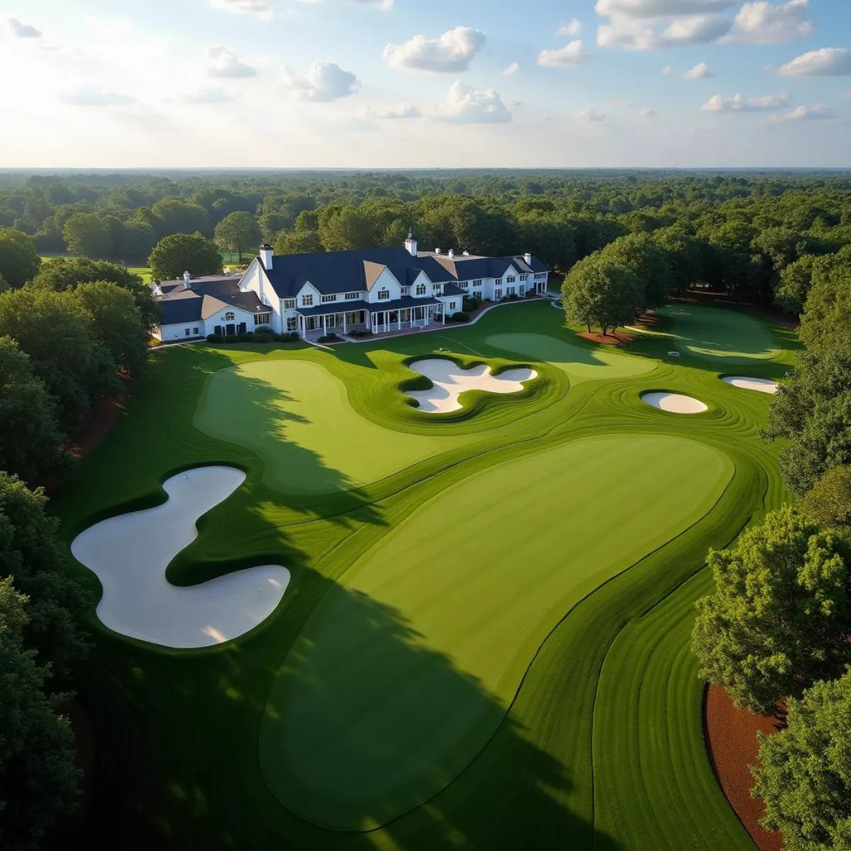 Fianna Hills Country Club Aerial View