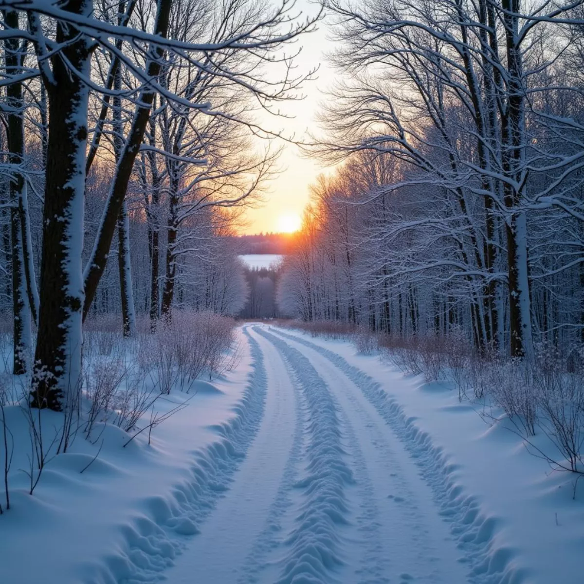 Winter Wonderland At Forest Dunes