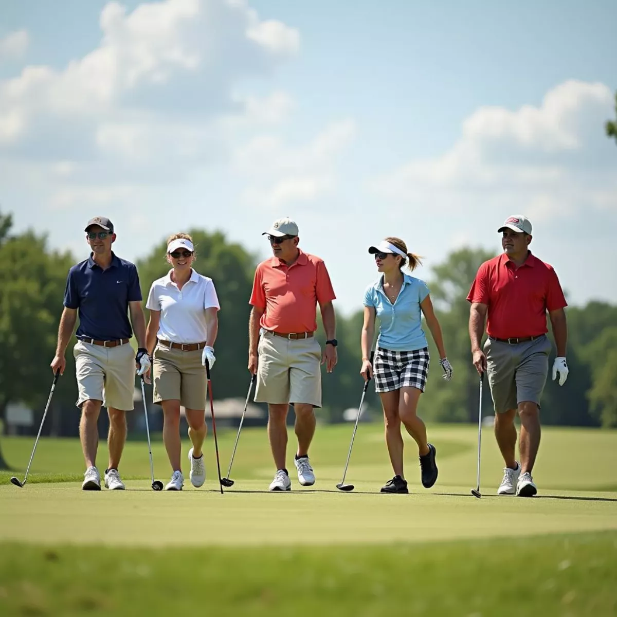 Golfers In Fort Smith