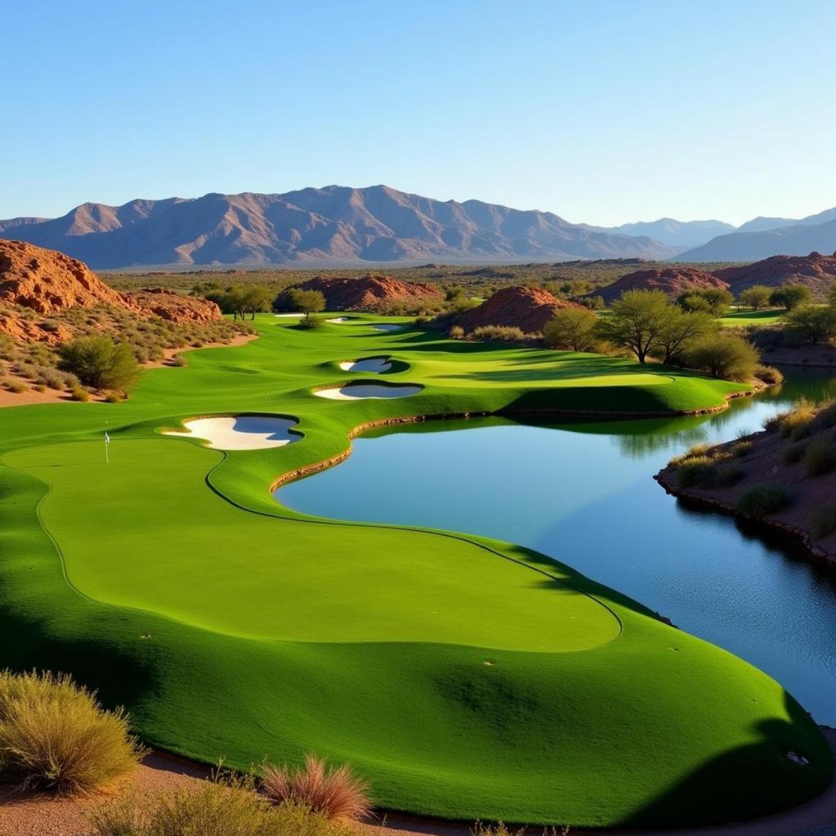 Fountain Of The Sun Golf Course Signature 12Th Hole