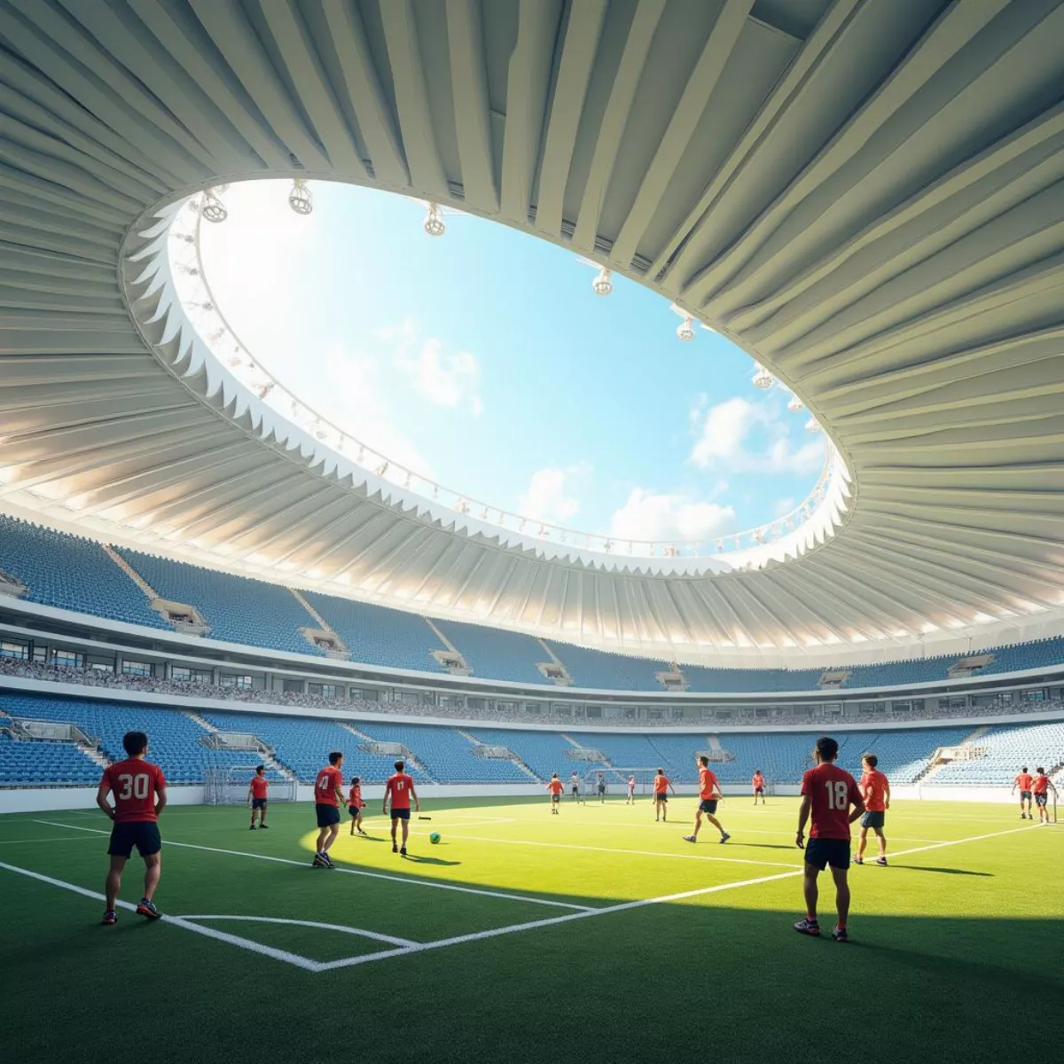 Fox Hollow Sports Dome Interior