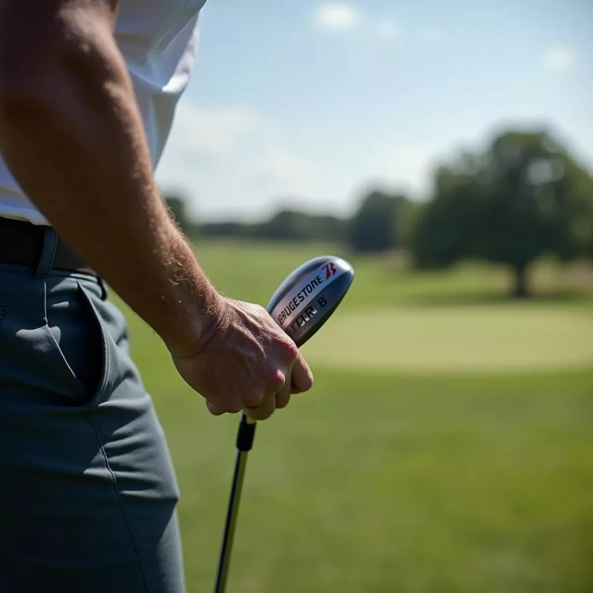 Fred Couples With His Driver