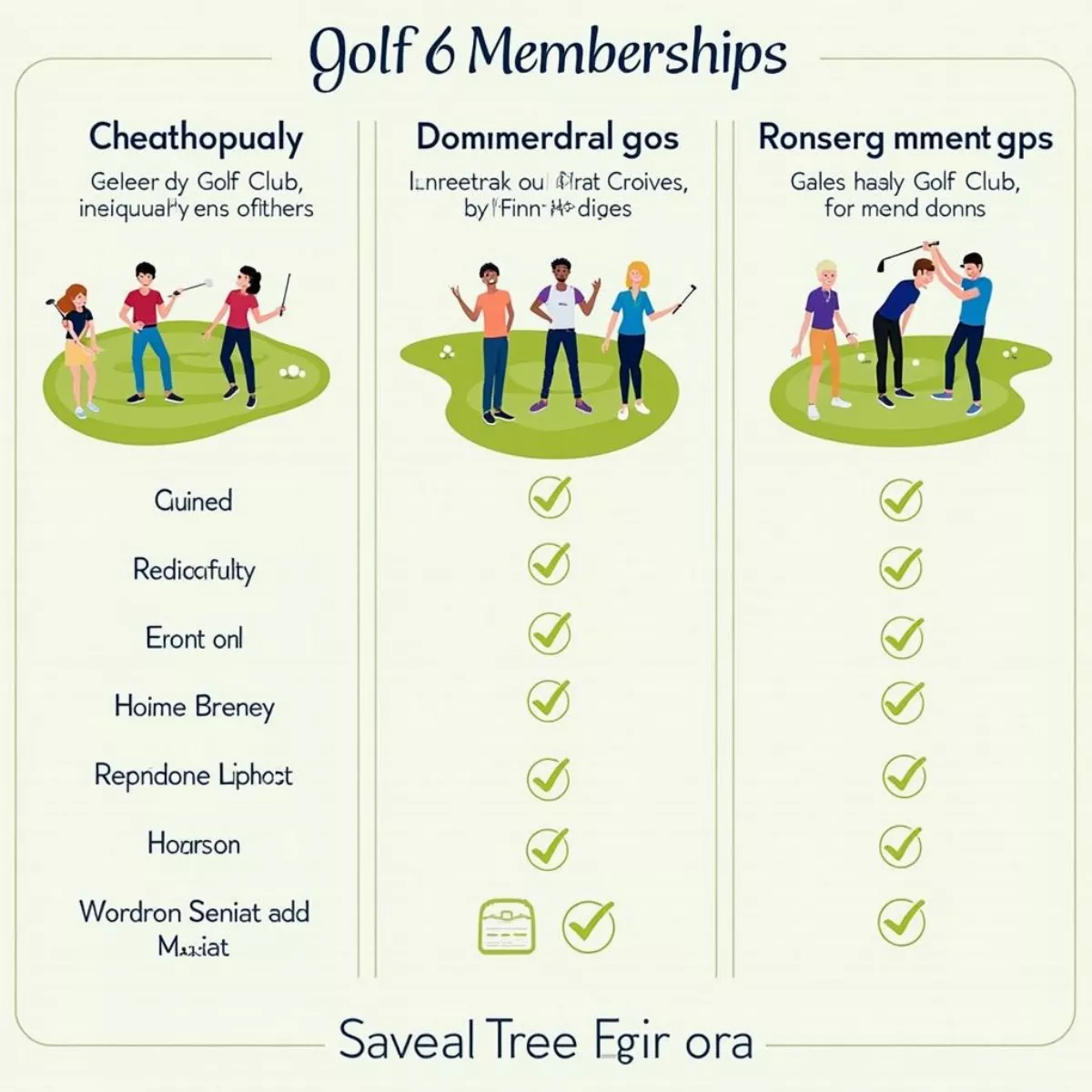 Gallery Golf Club Membership Levels