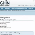 GHIN Website Screenshot