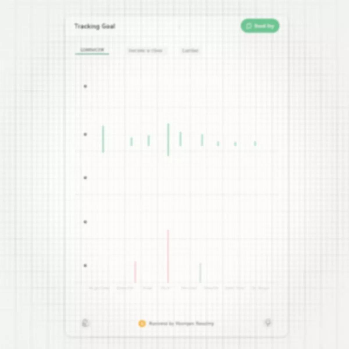 Goal Tracking App Interface