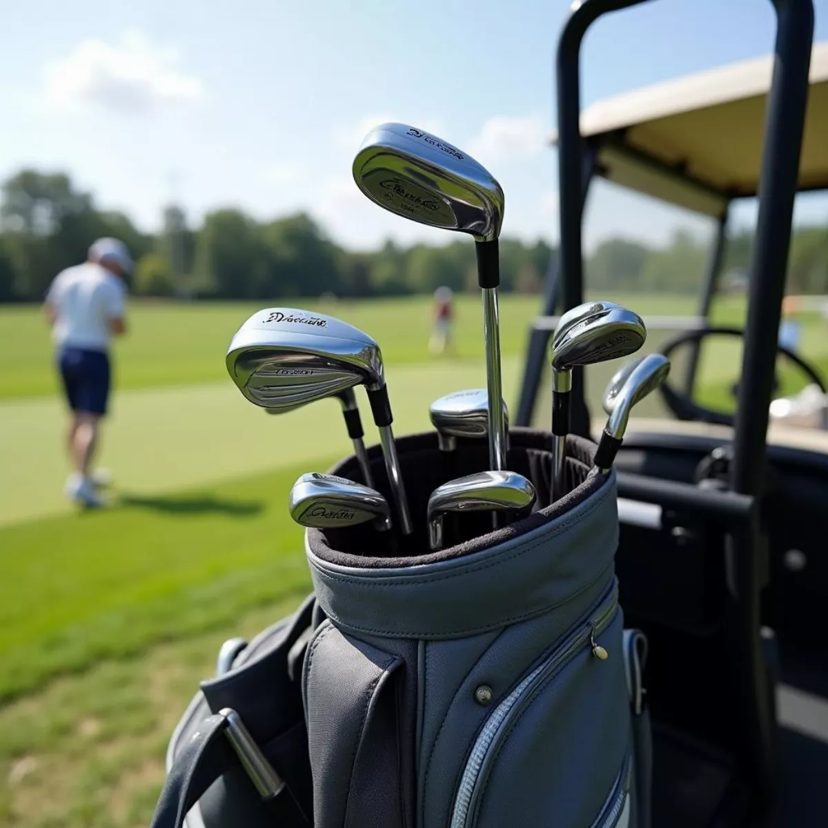 Golf Bag And Clubs