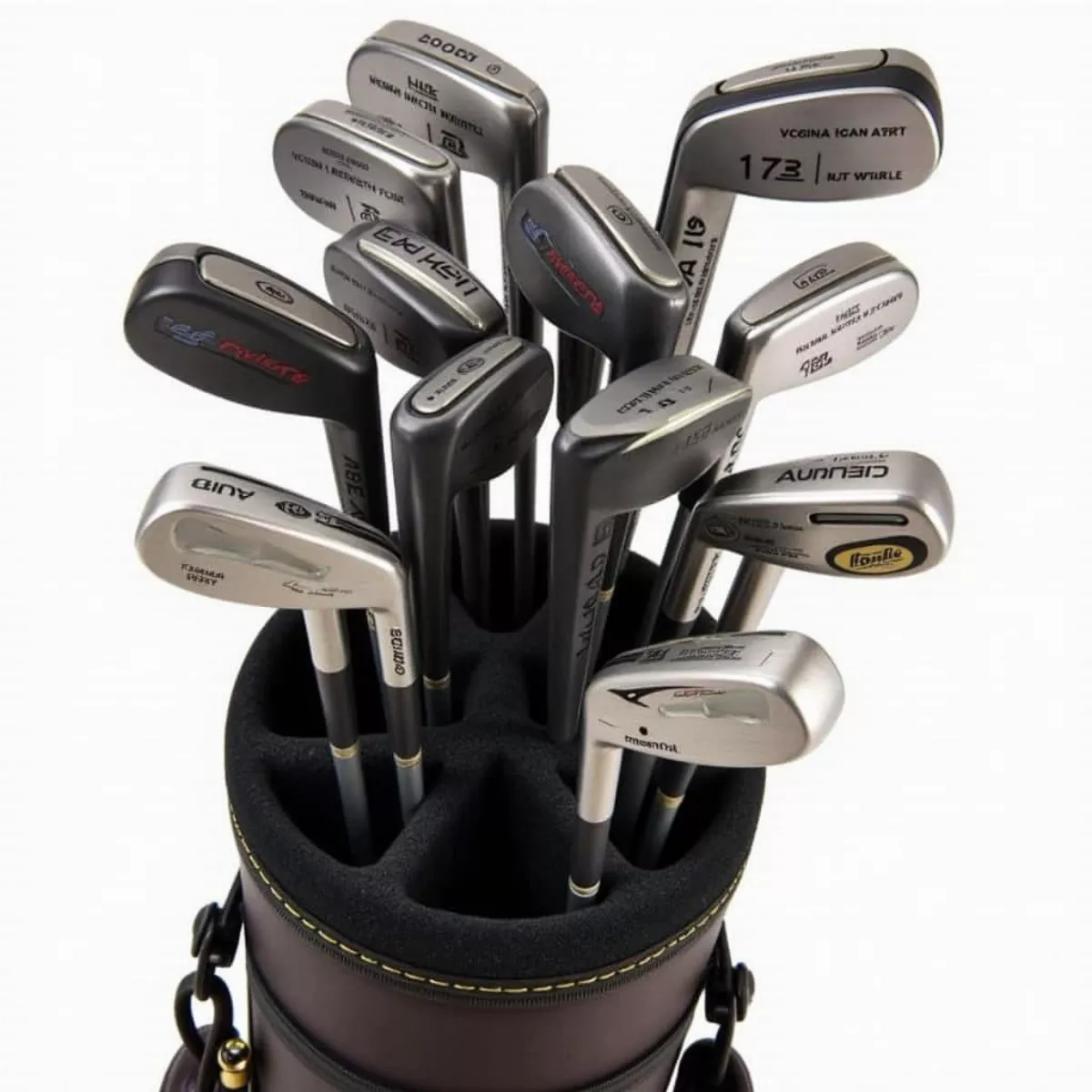 Golf Bag With 14-Way Dividers