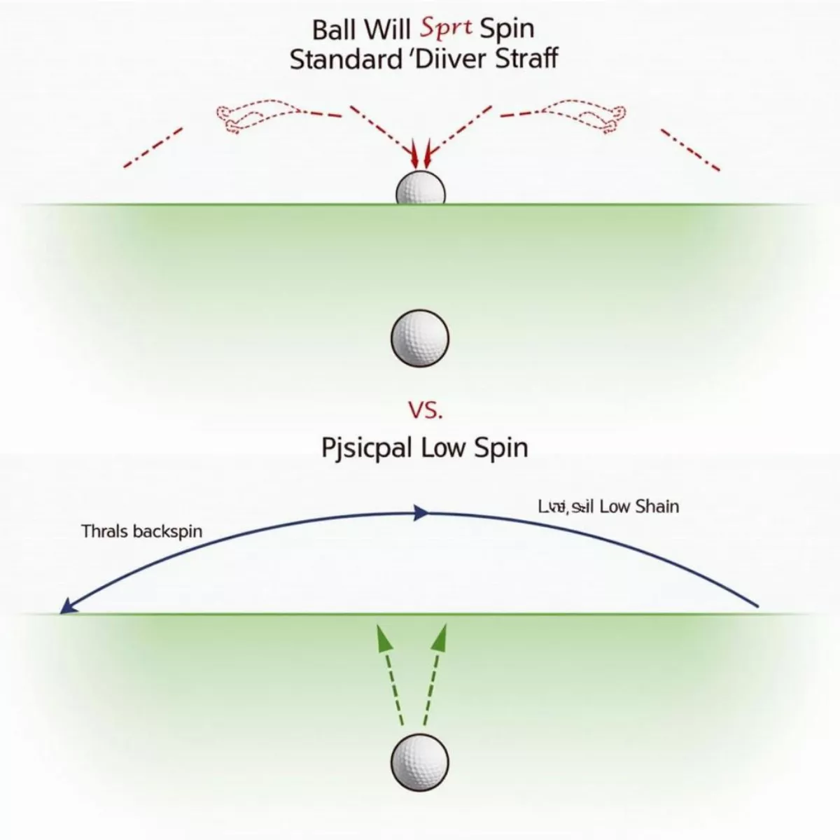 Golf Ball Flight Trajectory Comparison