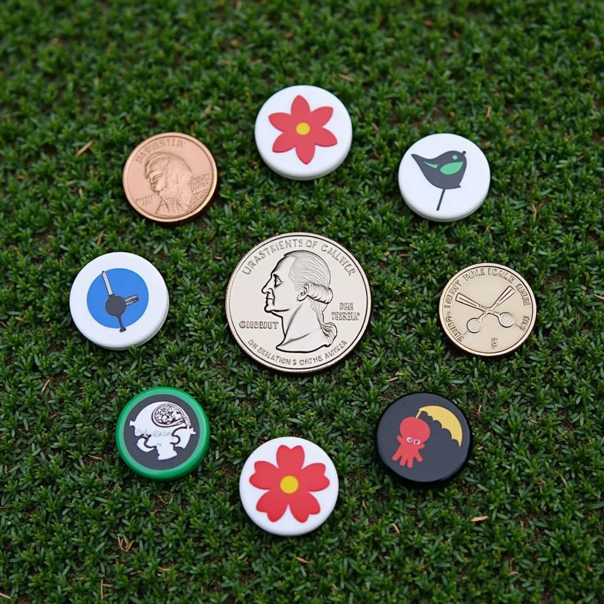 Different Types Of Golf Ball Markers