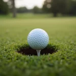 Golf Ball on Tight Lie