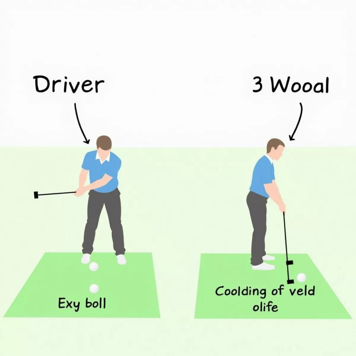 Golf Ball Position For Driver And 3 Wood