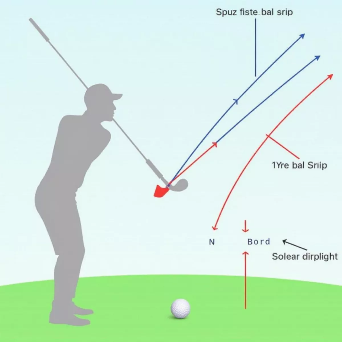 Golf Ball Spin And Trajectory