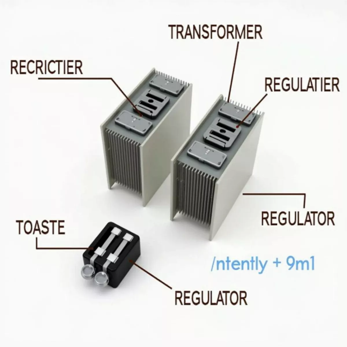 Golf Cart Battery Charger Components