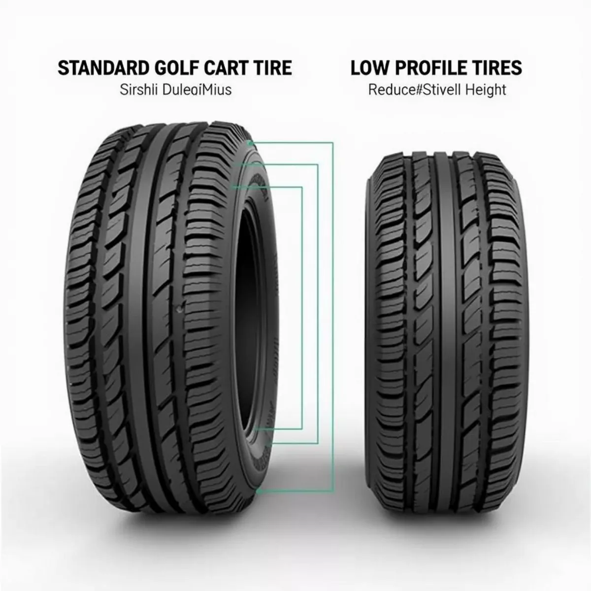 Golf Cart Tire Comparison: Standard Vs. Low-Profile