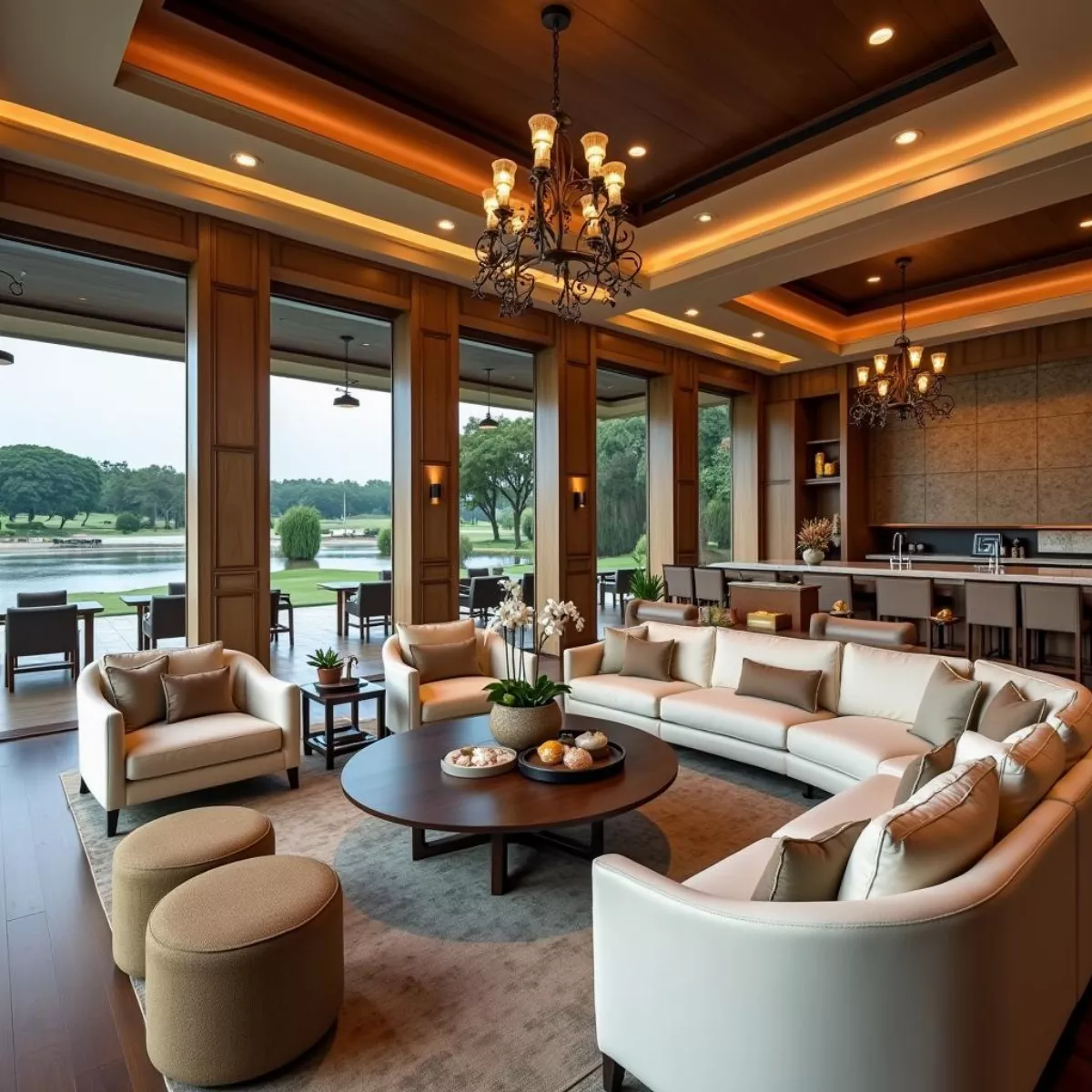 Luxurious Golf Club Amenities