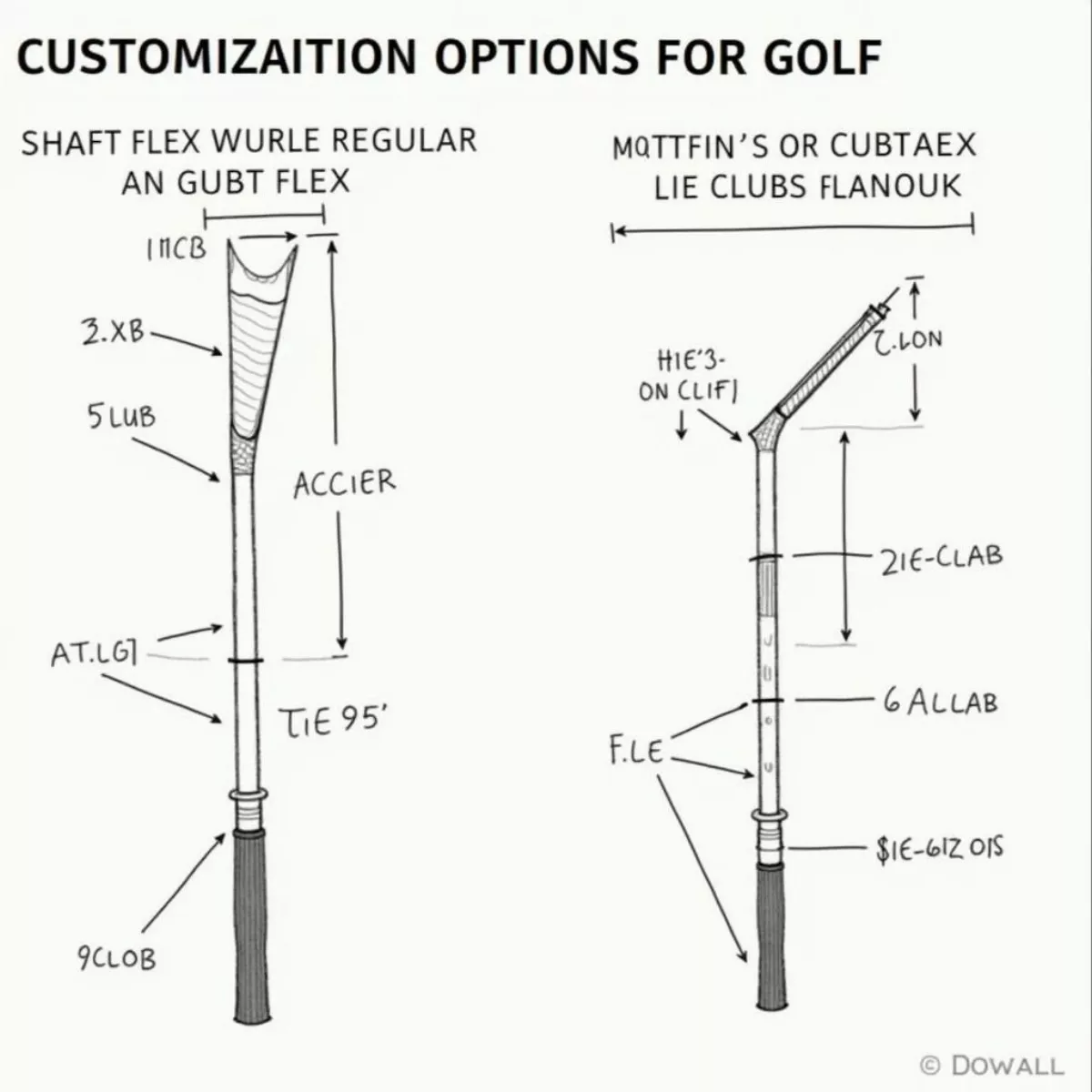 Golf Club Customization Options