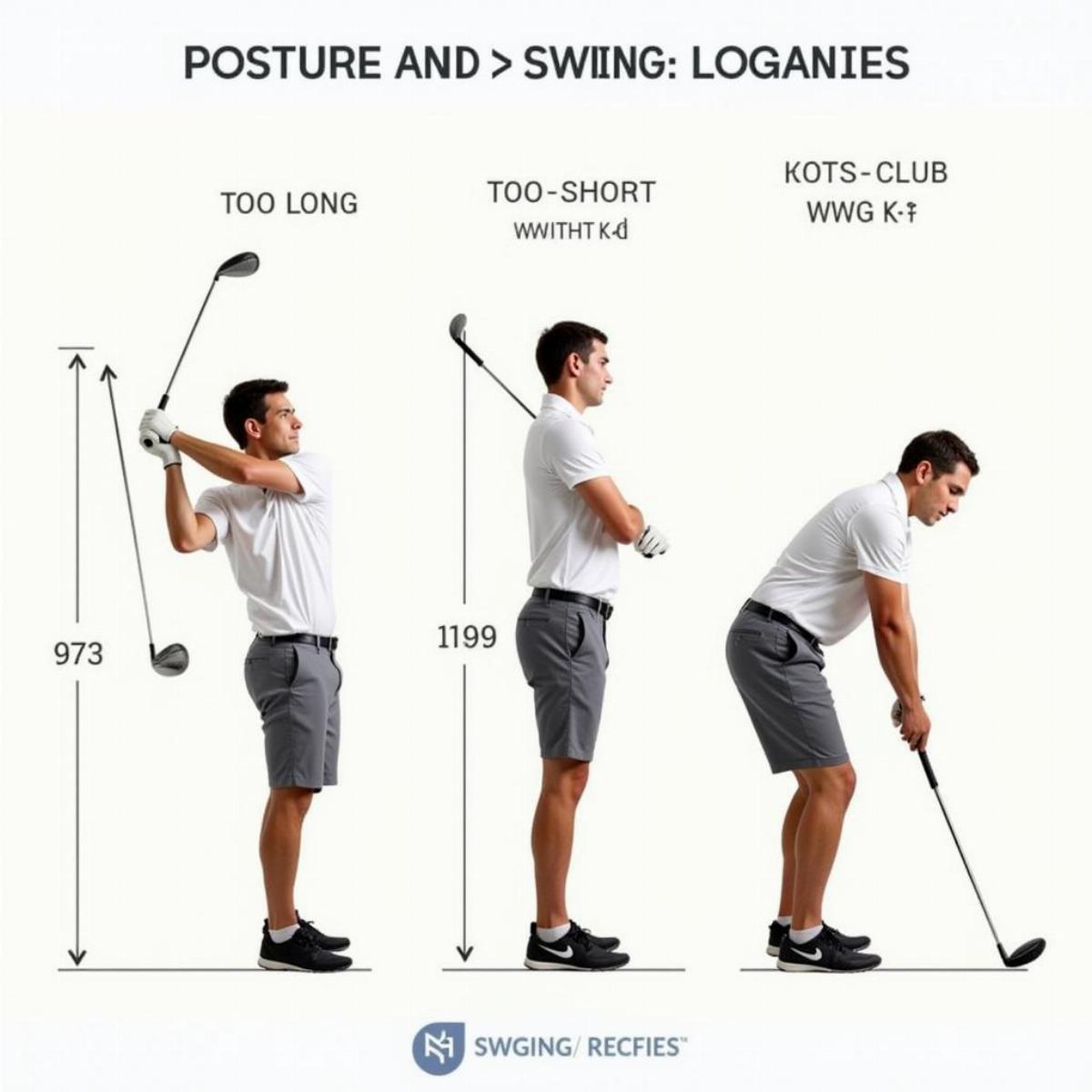 Golf Club Length Comparison: Impact On Posture And Swing