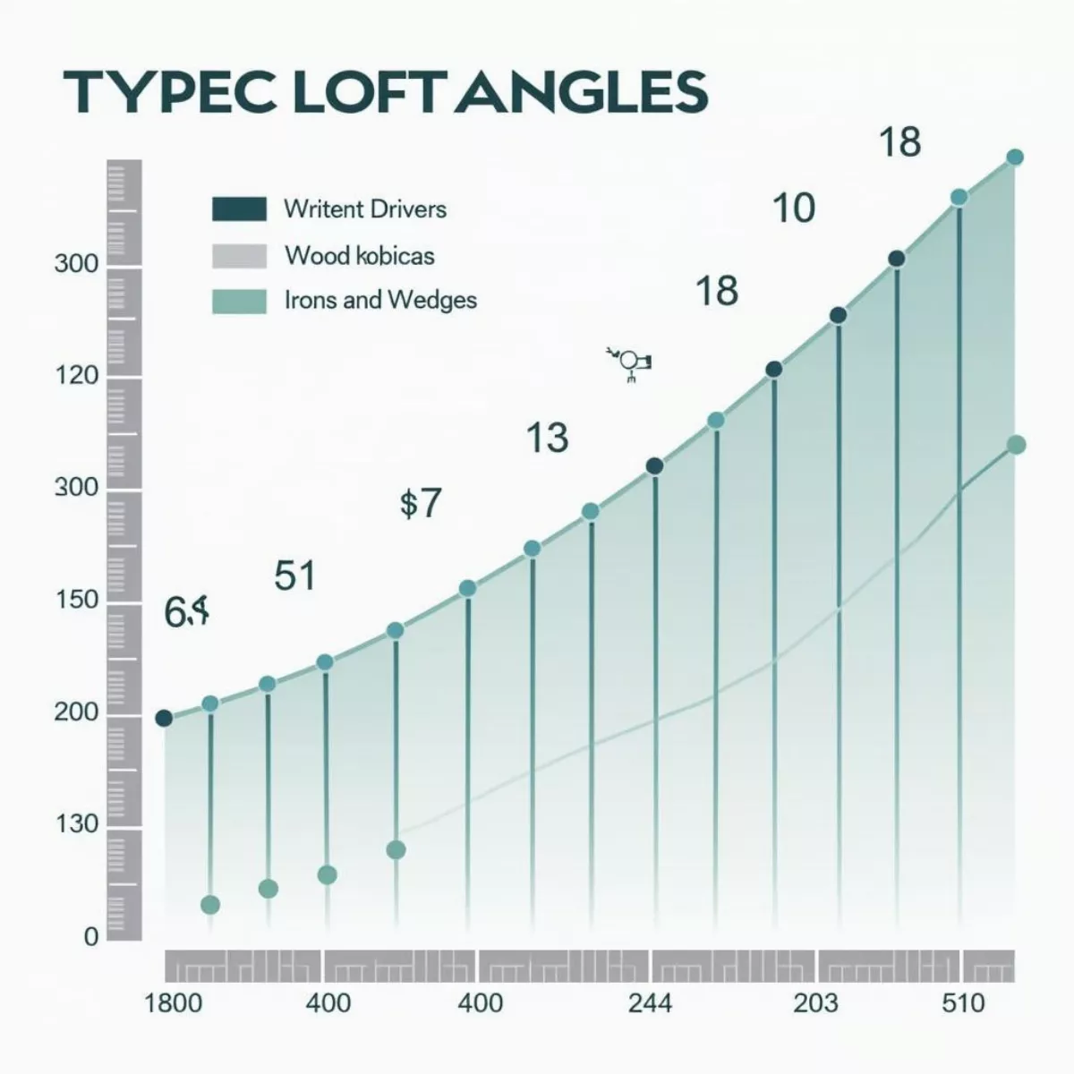 Golf Club Loft Comparison Chart