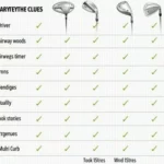 Golf Club Types Comparison