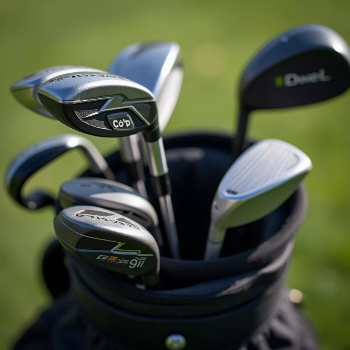 Golf Clubs In Bag