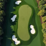 Golf Course Aerial View