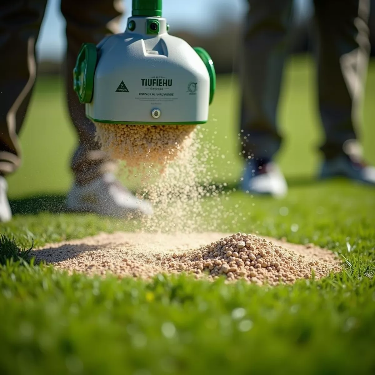  Applying Fertilizer To Golf Course