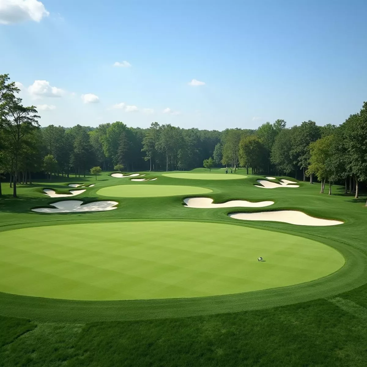 Scenic View Of A Golf Course