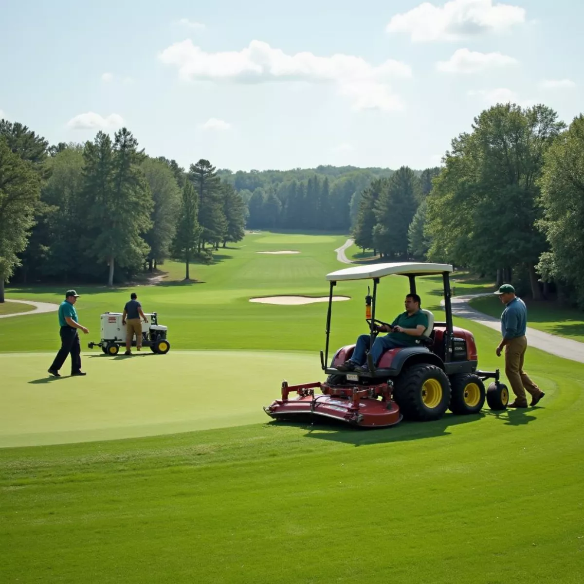 Golf Course Maintenance Crew