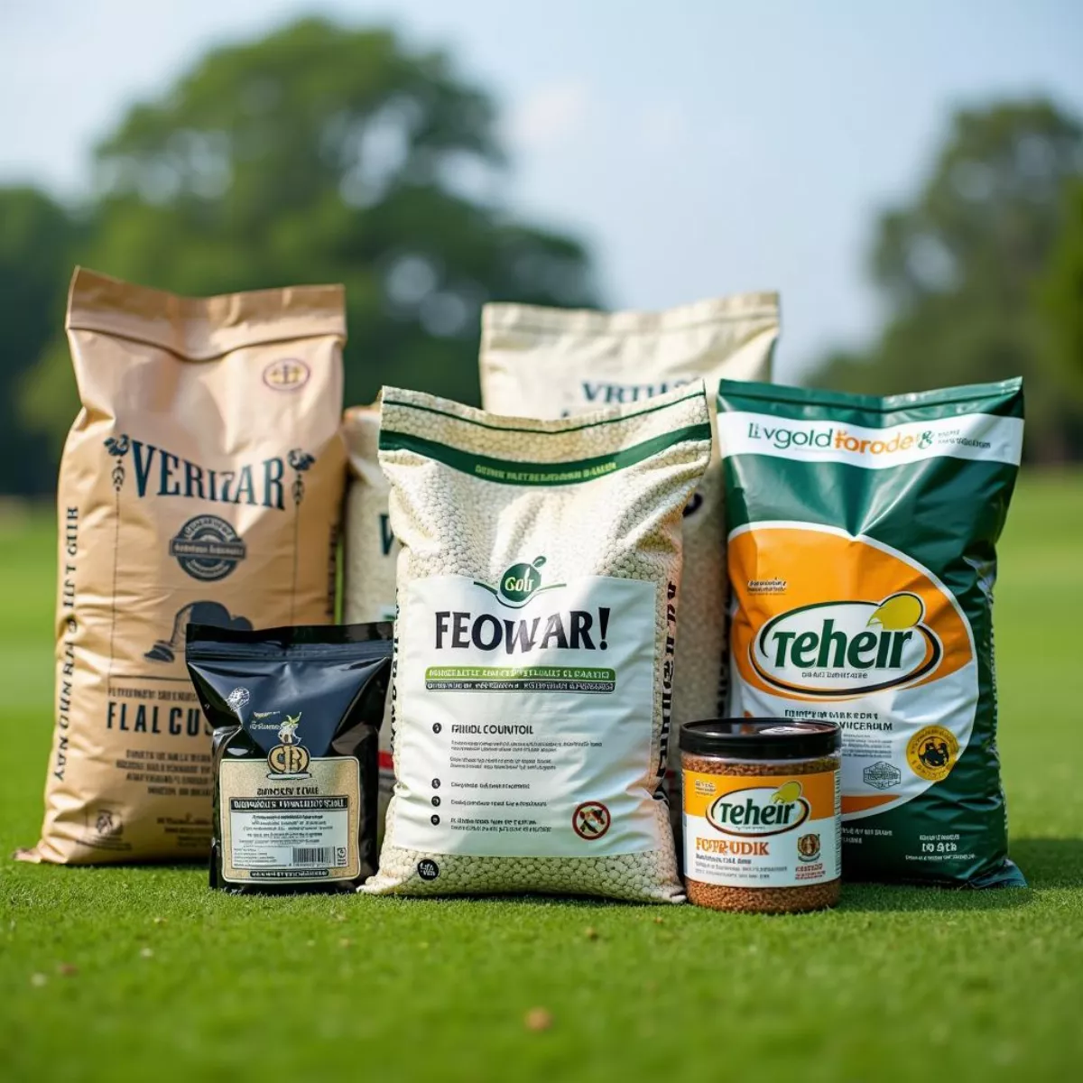 Golf Course Materials: Fertilizer And Seed