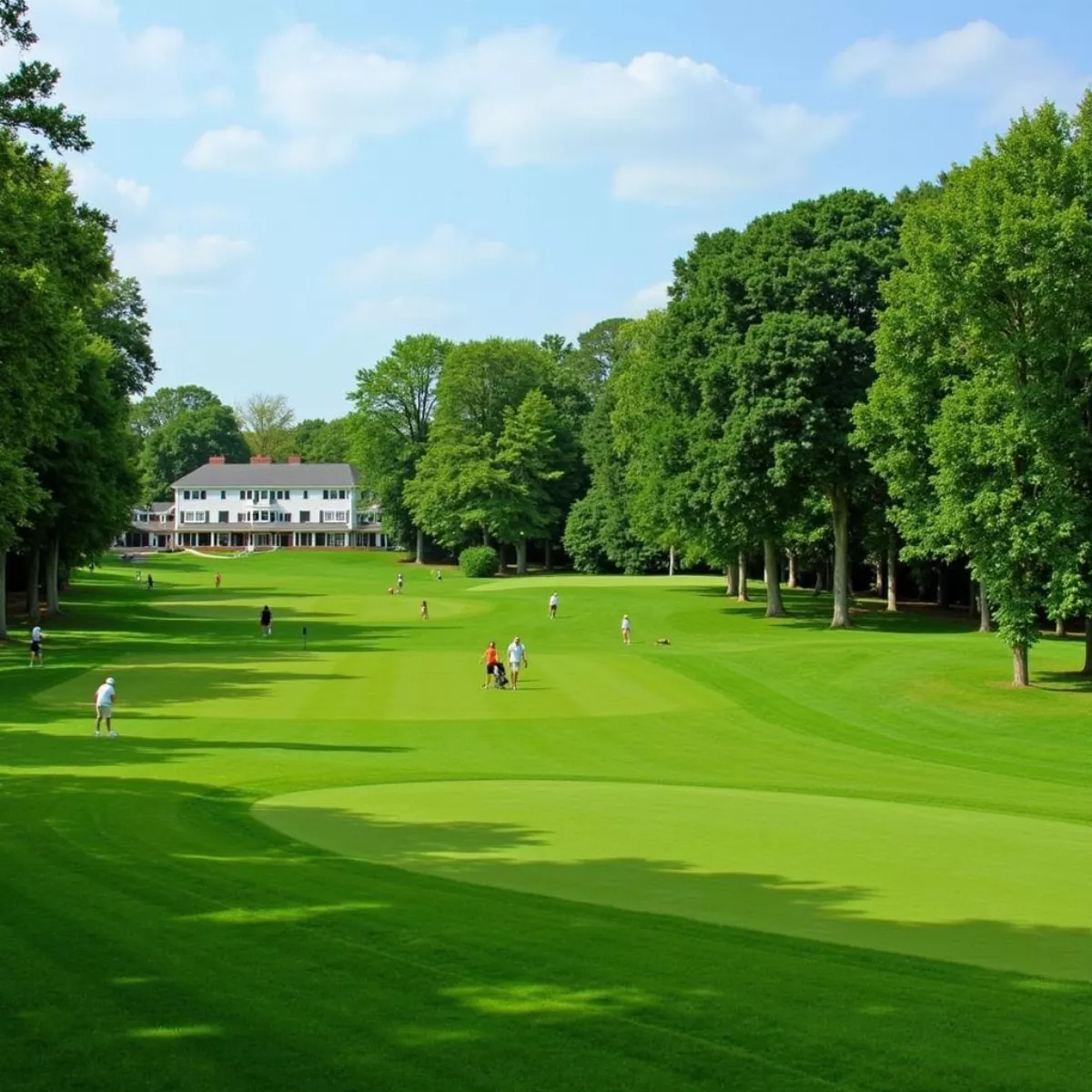 Golf Course At The Norristown