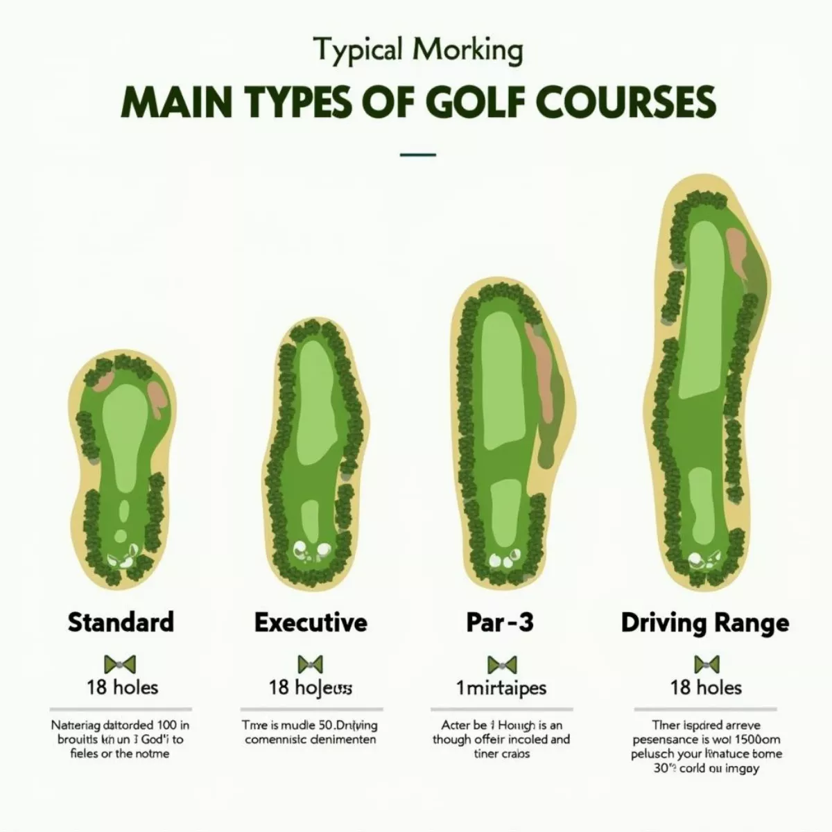 Different Types Of Golf Courses