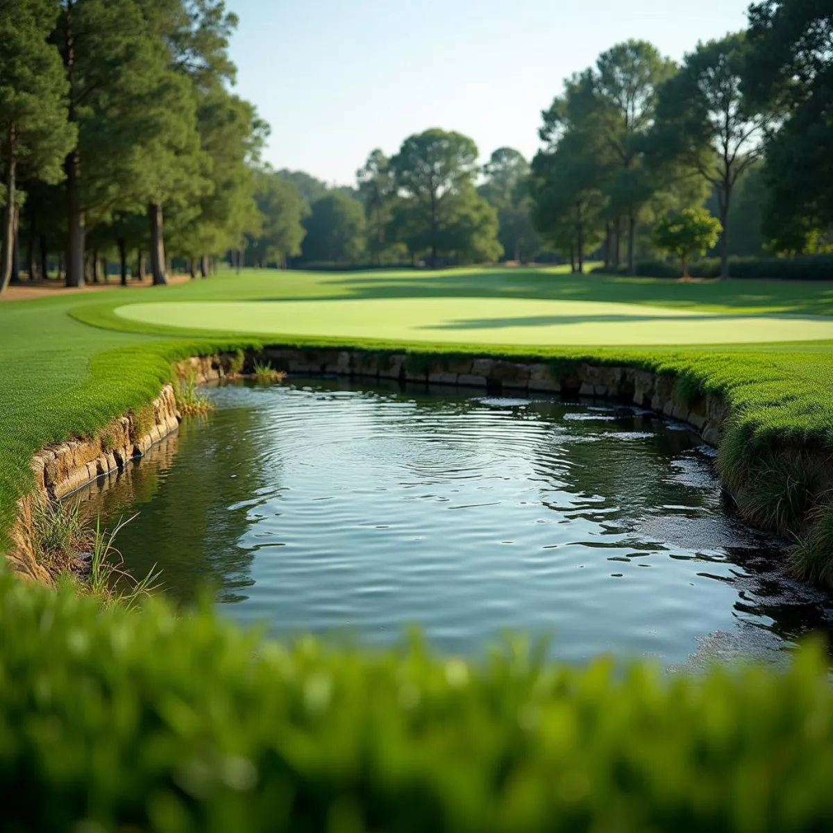 Golf Course Water Hazard