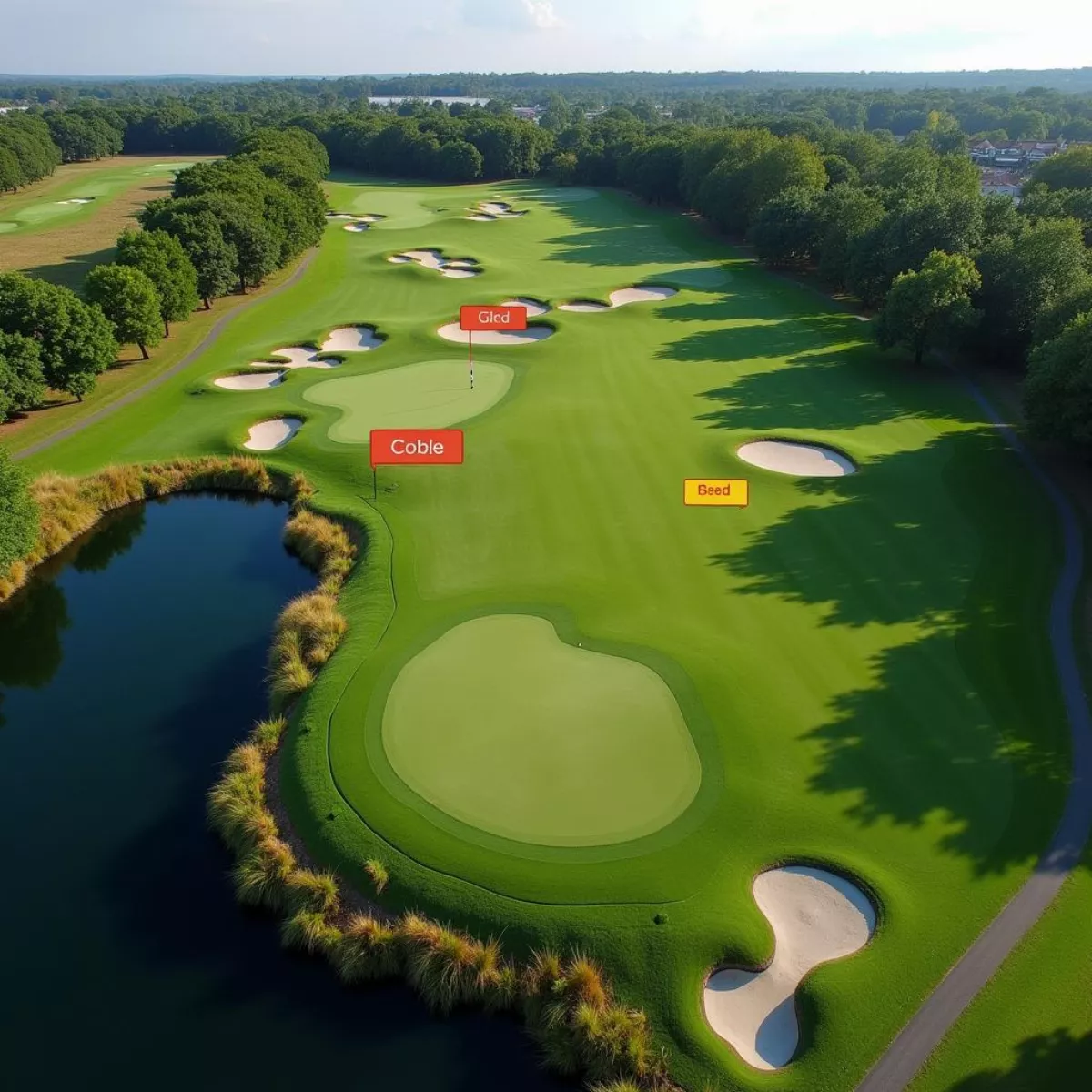 Golf Course Tee Boxes