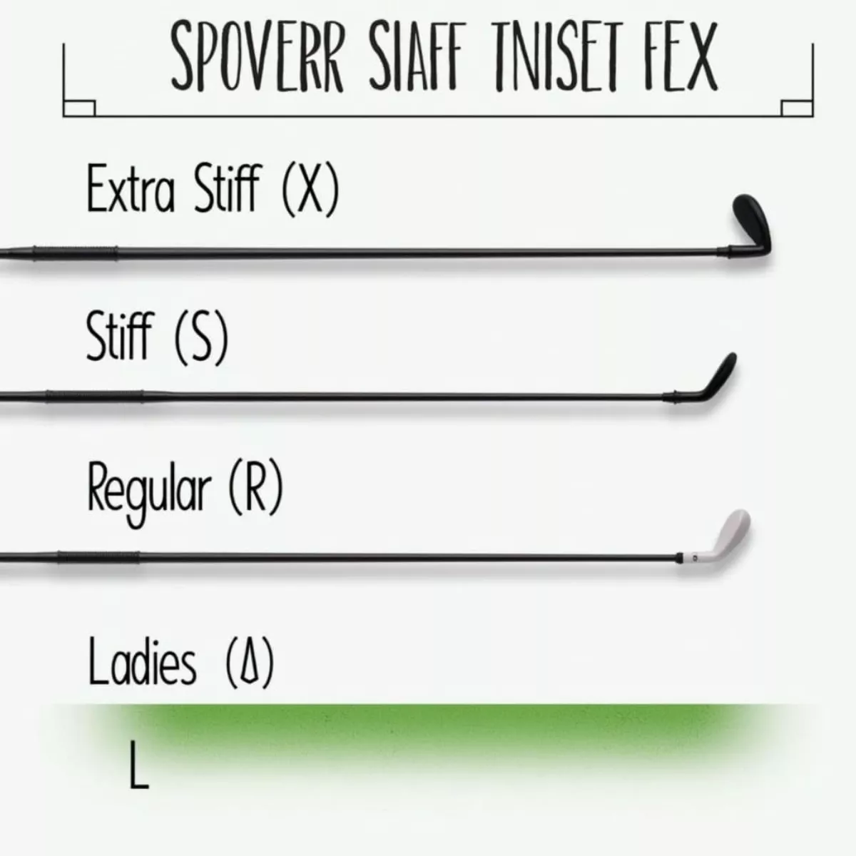 Golf Driver Shaft Flex Types