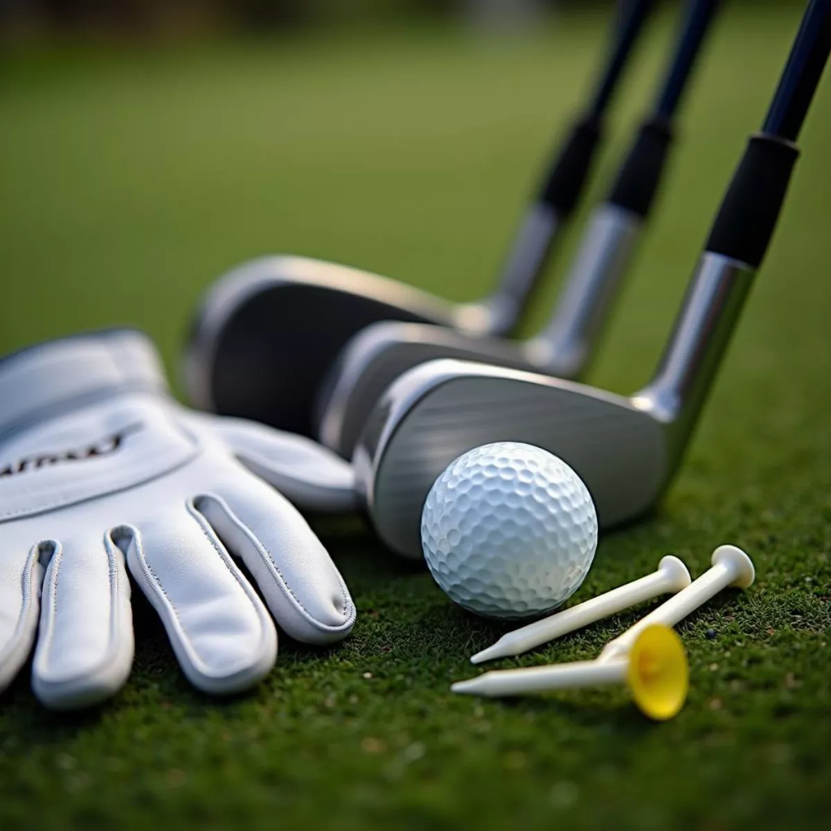 Golf Equipment Close Up