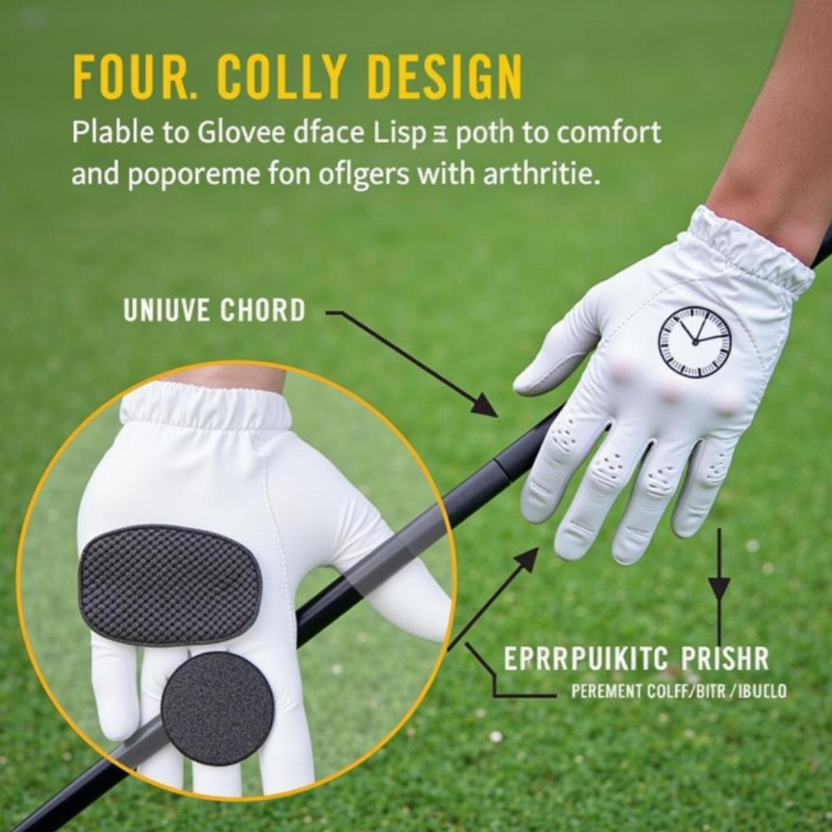 Bionic Golf Glove For Arthritis Relief