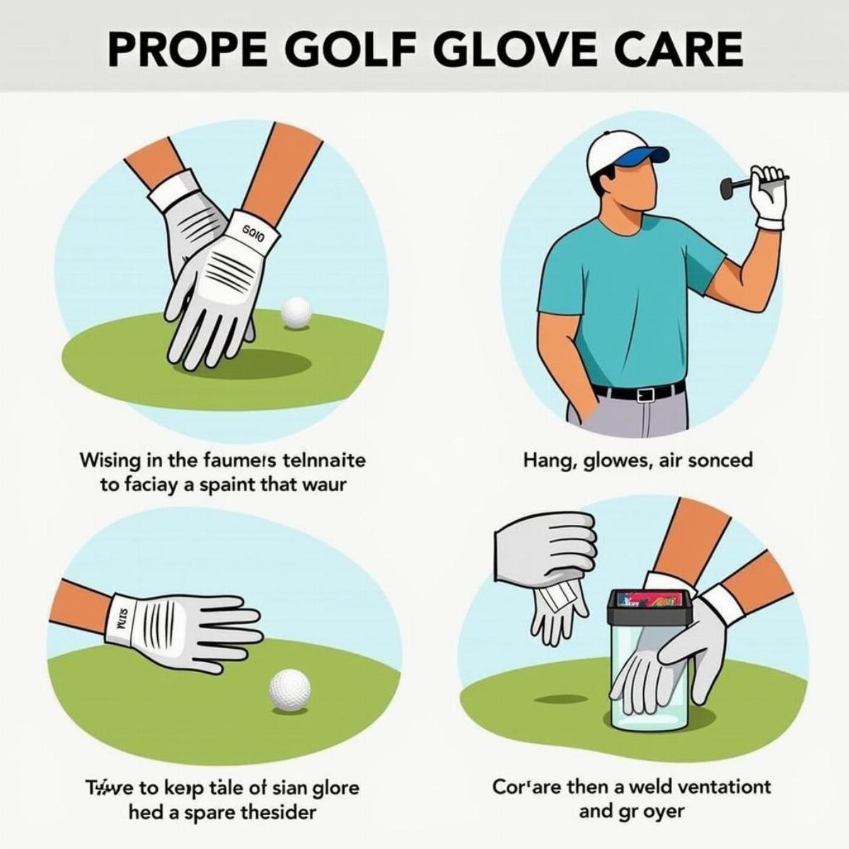 Proper Golf Glove Care And Storage