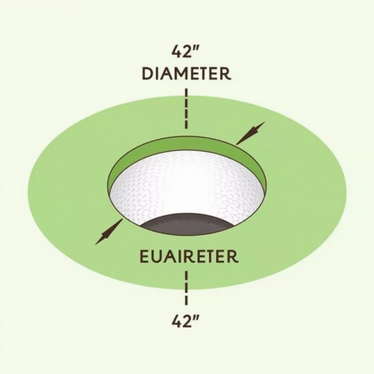 Golf Hole Dimensions