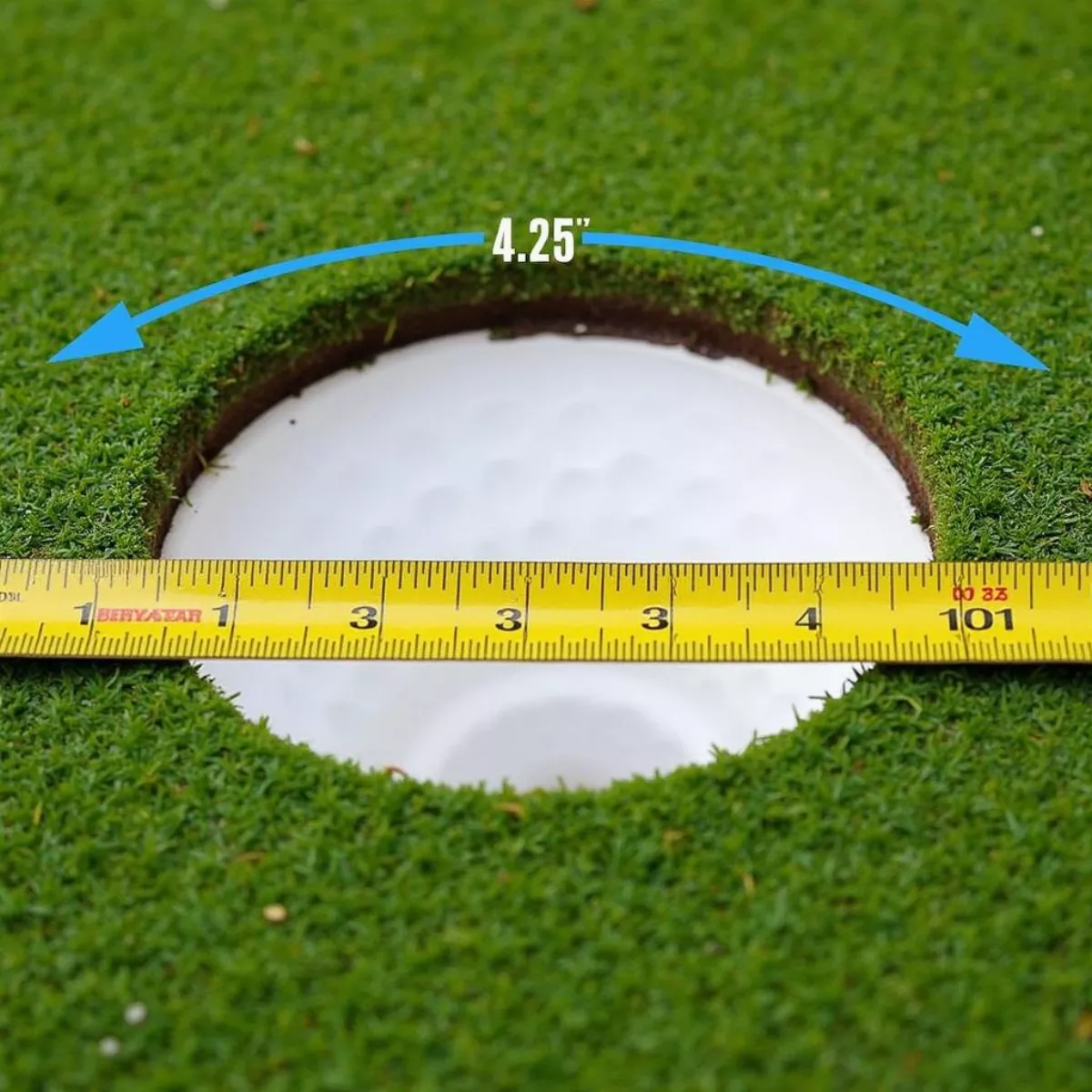 Standard Golf Hole Diameter