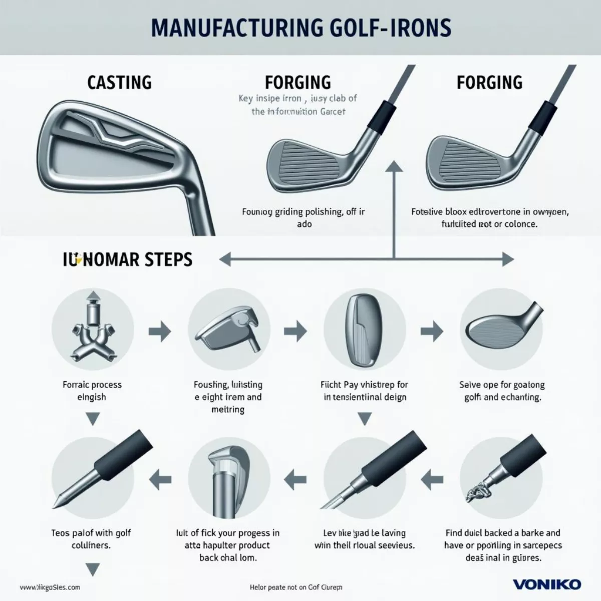 Golf Iron Manufacturing Stages