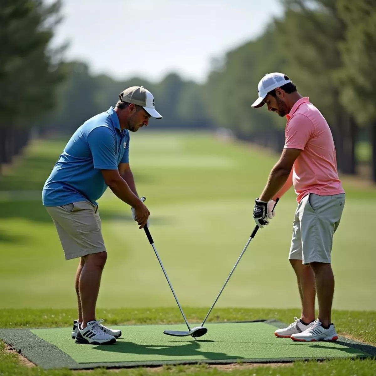 Golf Lesson At Big Spring Lake