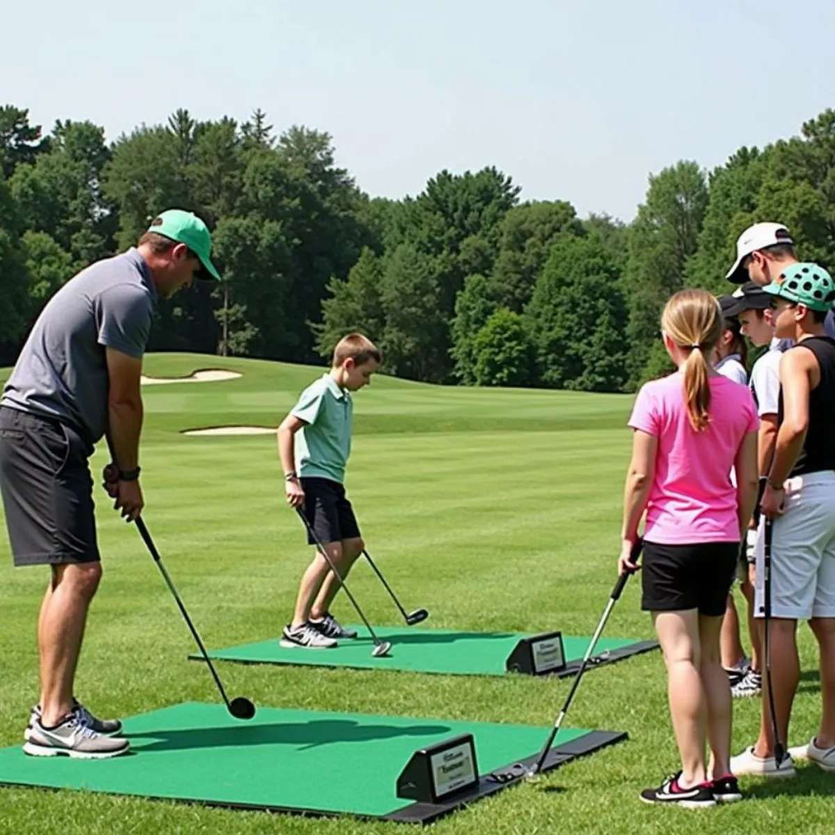 Golf Lesson At Pleasant Valley