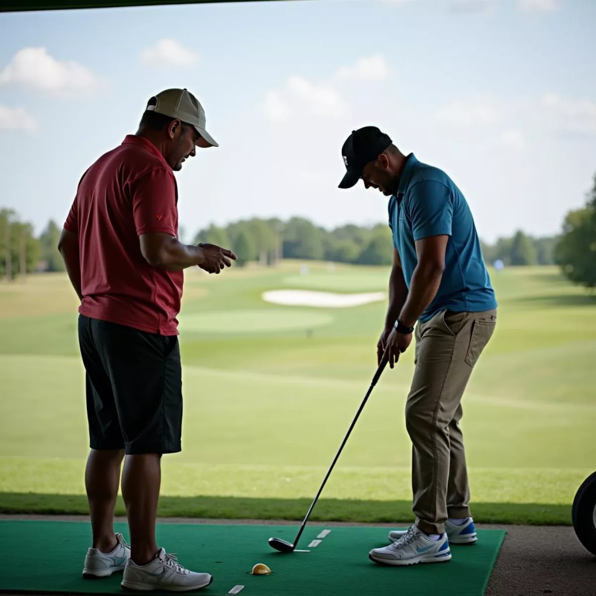 Golf Lesson With Professional