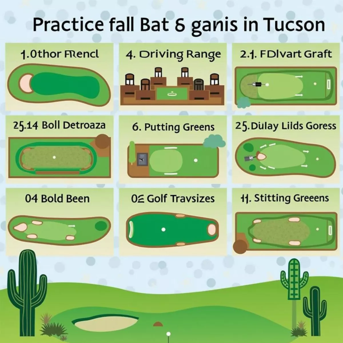 Golf Practice Facilities In Tucson