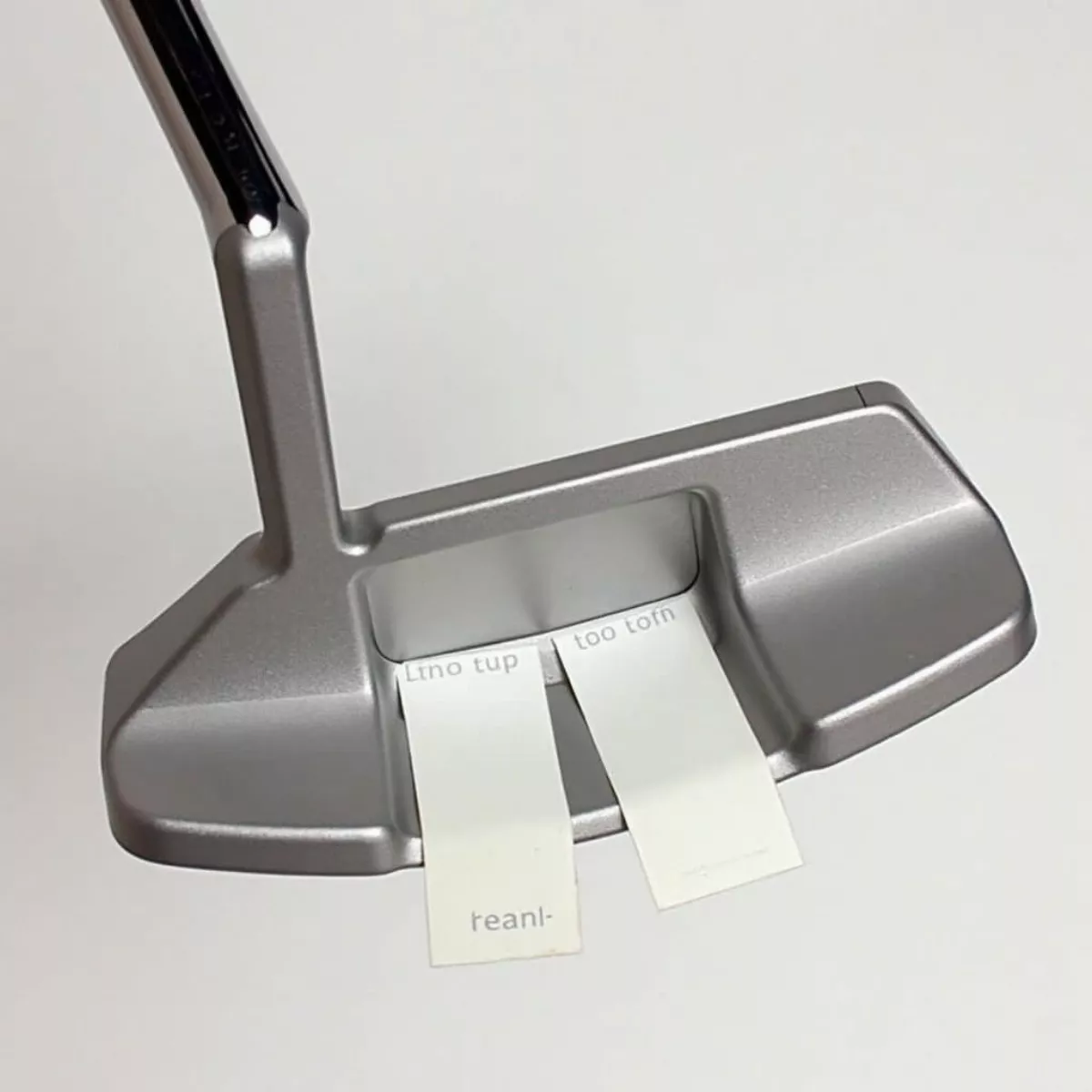 Golf Putter With Lead Tape For Balance